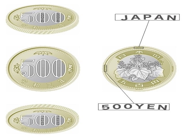 新500円玉硬貨